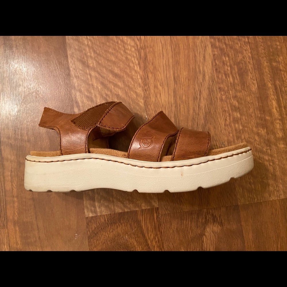 Born sandals, lightly worn